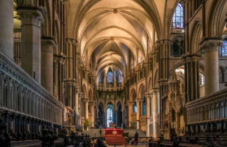 Interno cattedrale Canterbury