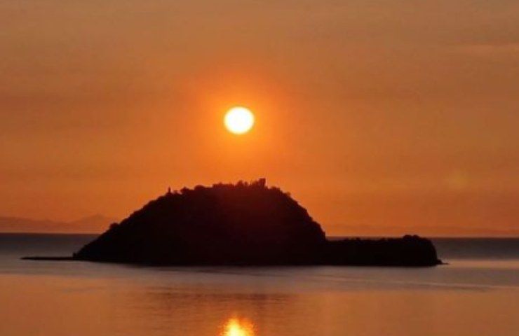 Tramonto a Bordighera