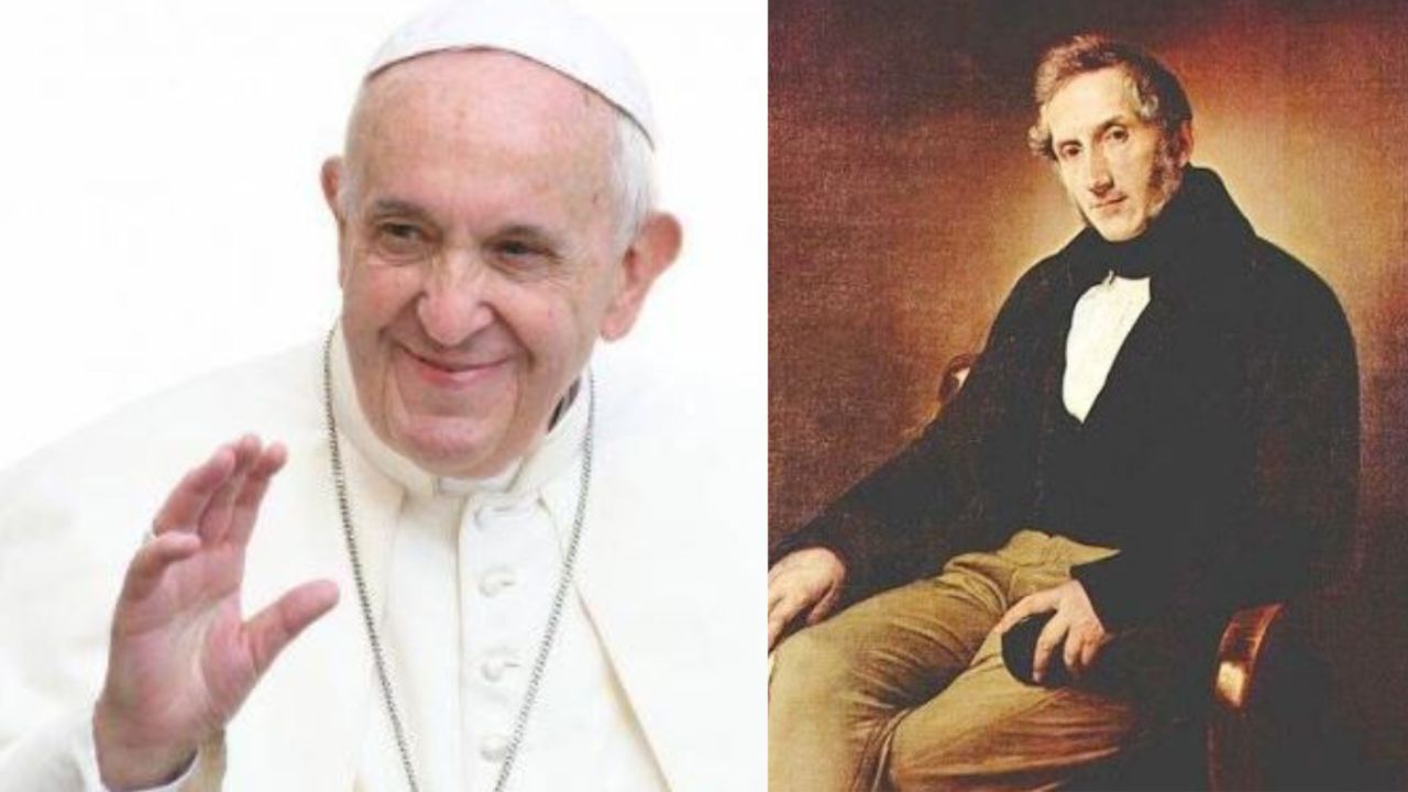 papa francesco omaggia alessandro manzoni