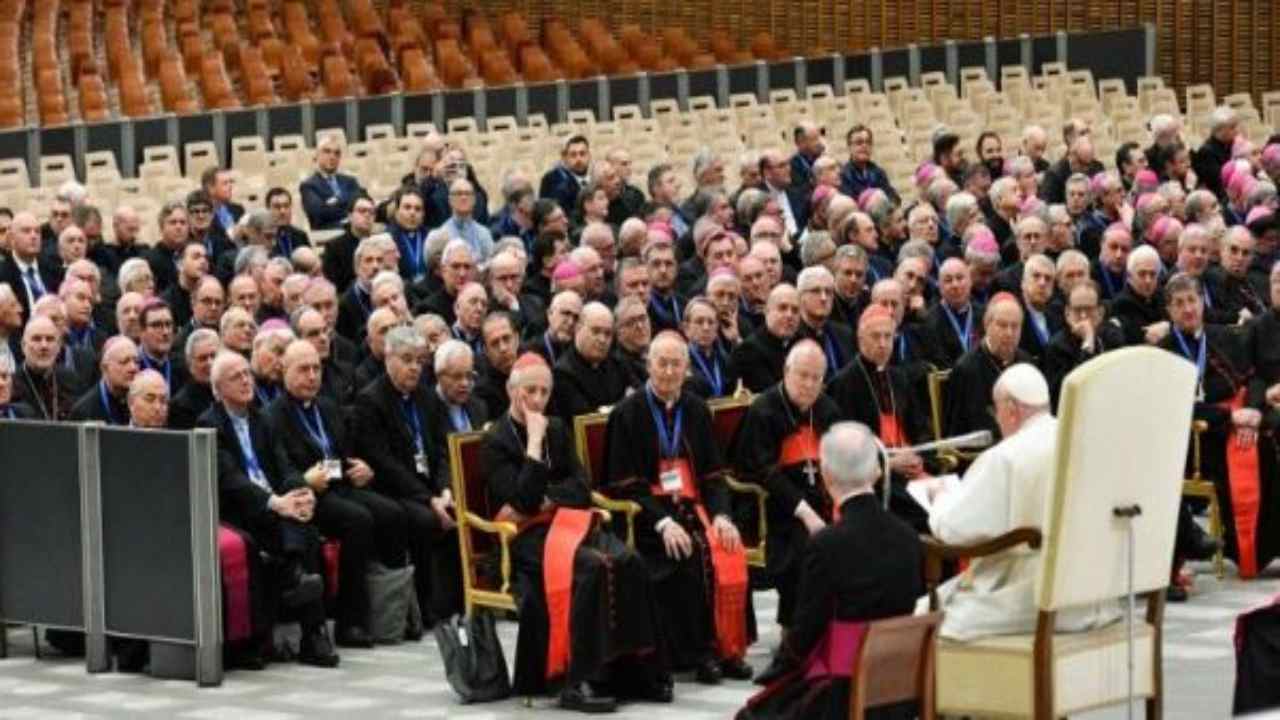 papa francesco udienza rederefnti cammino sinodale italiano