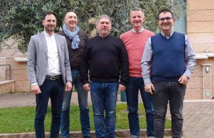 I nuovi diaconi da sinistra della chiesa di Verona