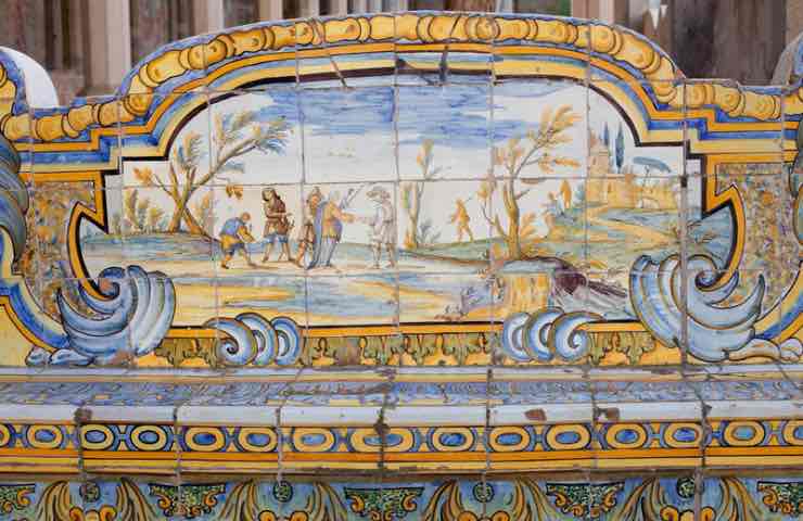 Chiostro di Santa, descrizione e storia