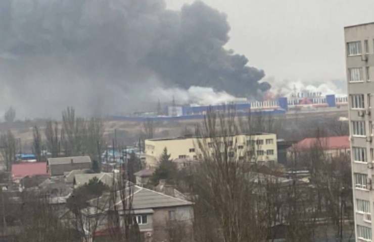 Città bombardata