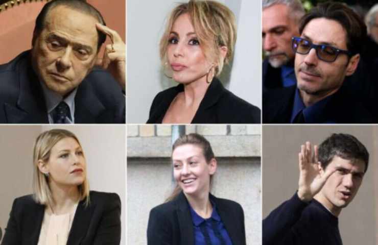 la famiglia di Berlusconi