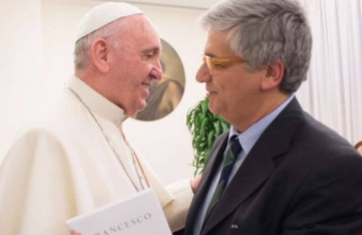 Il Papa e Andrea Tornielli