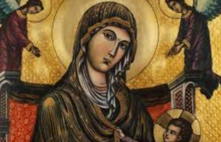 dipinto della madonna
