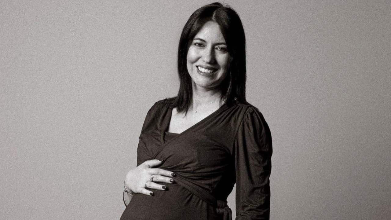 Lucia Azzolina, fiocco blu per l'ex politica