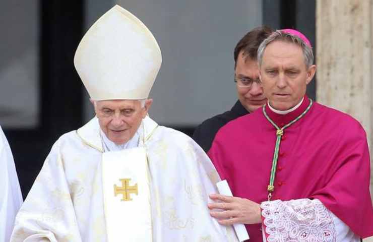 Papa Ratzinger e Padre Georg profonda amicizia