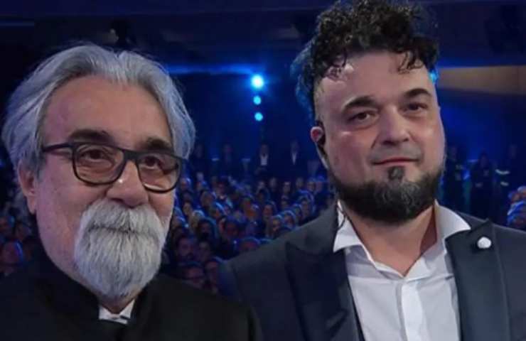 Vessicchio al festival di Sanremo)