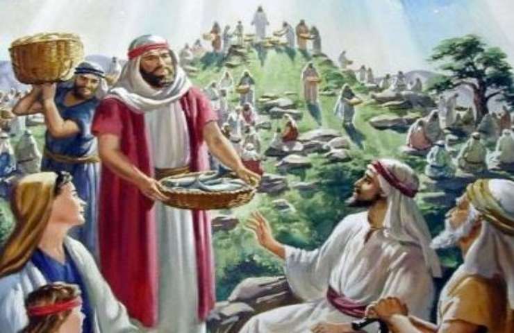 miracolo pani pesci simboli