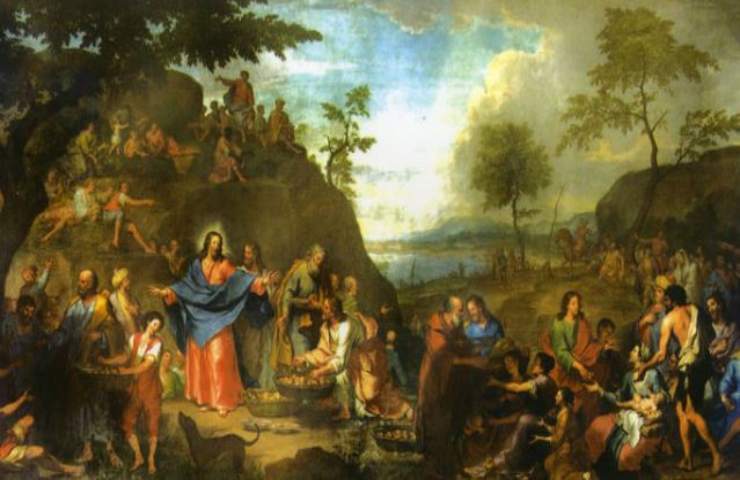 miracolo pani pesci simboli