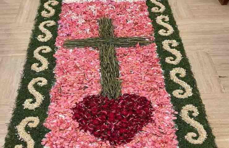 infiorata corpus domini cellino san marco