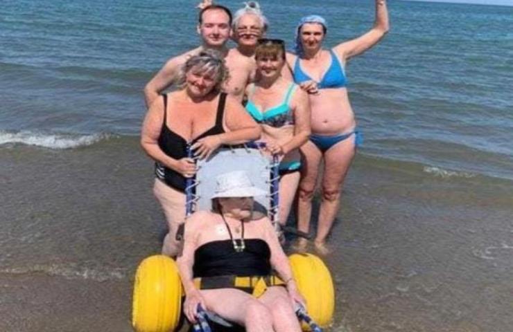90enne vede mare prima volta