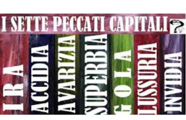 i sette vizi capitali