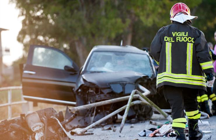 Drammatico incidente stradale