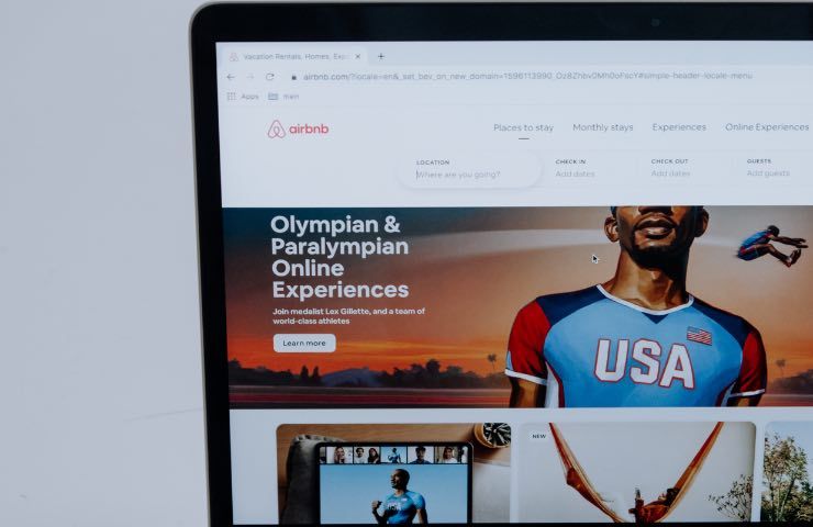 Prenotazione su Airbnb
