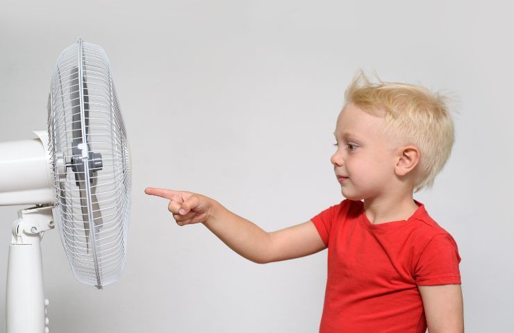 allarme caldo bambini