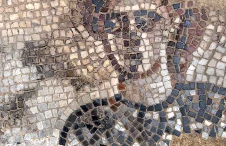 mosaico sansone galilea