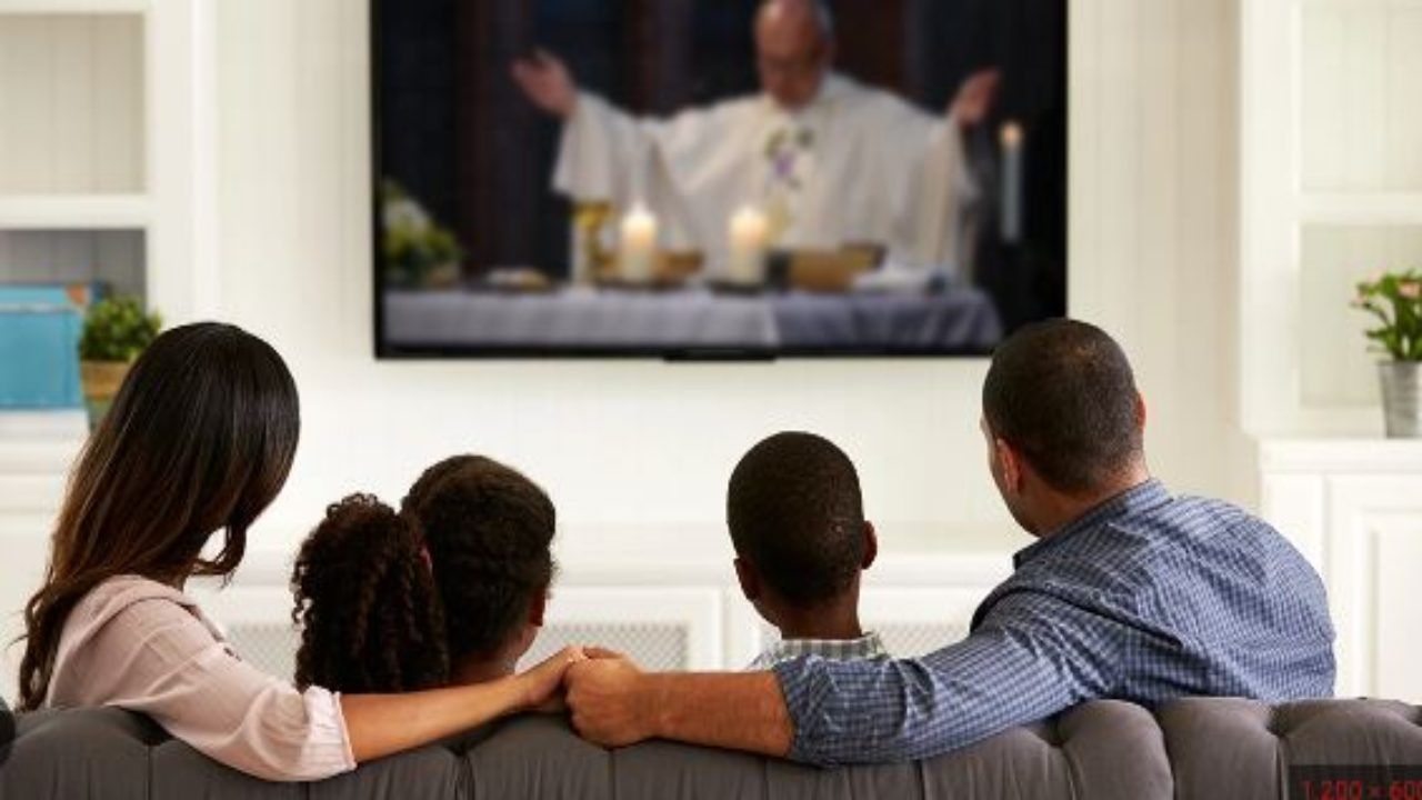 messa tv o presenza