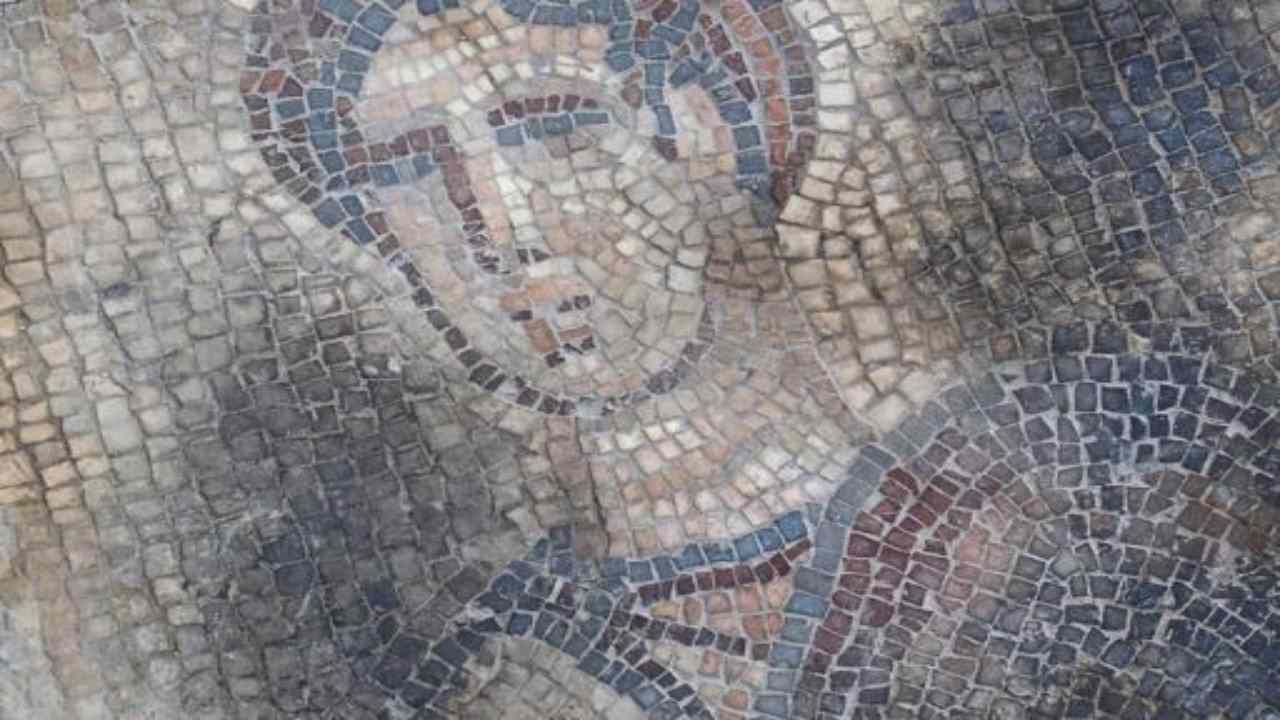 mosaico sansone galilea