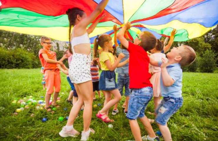 coro bambini vesuvio erutta