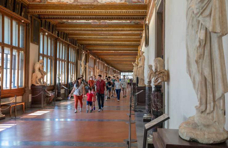 Uffizi, la donazione