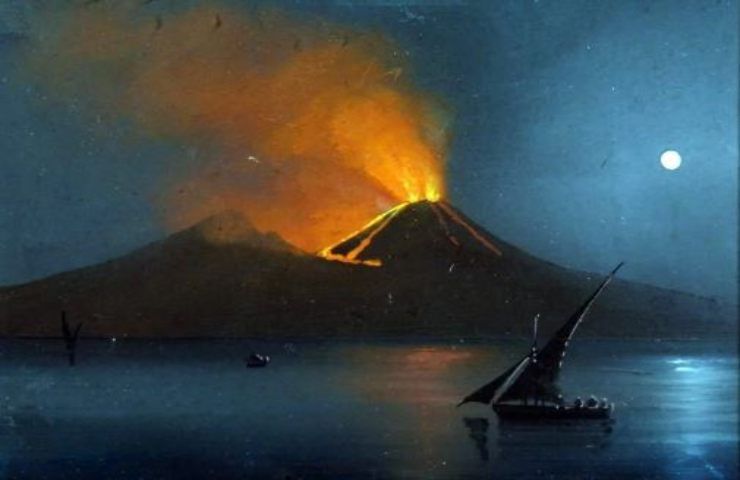 coro bambini vesuvio erutta