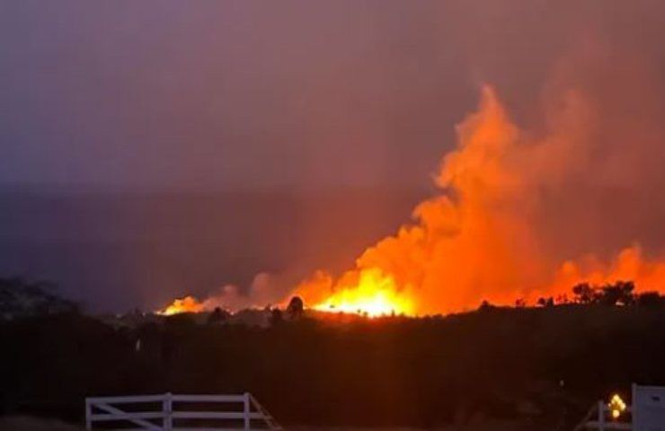 incendi hawaii telegramma papa