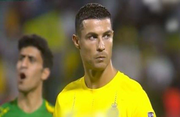 ronaldo segno croce